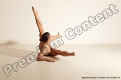 Modern Aerobic reference poses of Estera